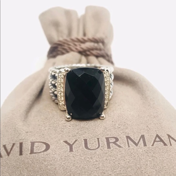 David Yurman Jewelry - 🌼DAVID YURMAN Sterling silver black onyx Wheaton